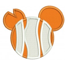 Nemo Mickey Mouse Applique Embroidery Design